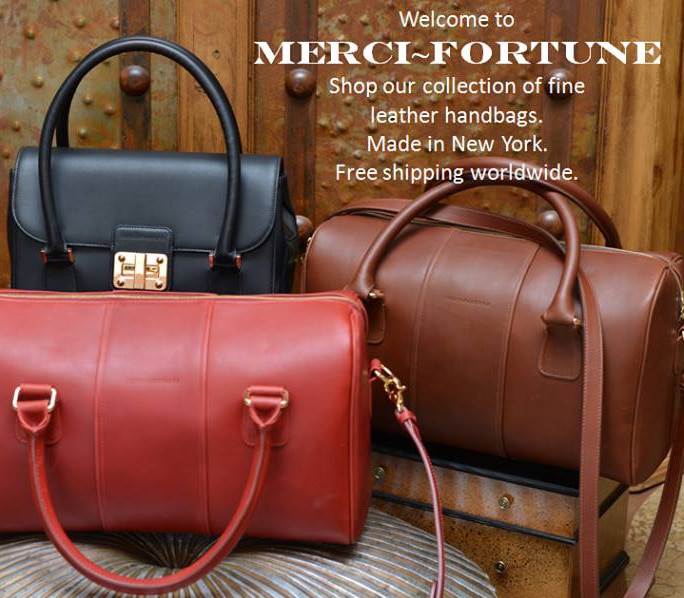 Merci-Fortune, Fine leather handbags, made in New York City, Made in USA, Made in America, American made, Handbags, Luggage, iPhone Cases, iPad Cases, Briefcases, Laptop Bags, Messenger Bags, Backpacks, Field & Sport Cases, Totes