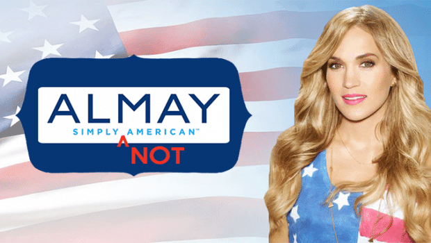 ‘ALMAY SIMPLY AMERICAN’ SIMPLY NOT TRUE