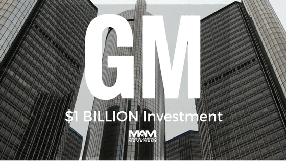 GM Announces $1 Billion in U.S. Investments, Creating 1,000 Jobs