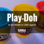 Play-Doh Will Be Made in The USA For The First Time in a Decade, childrens toys, childrens colorful clay, made in usa childrens toys