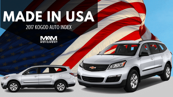 Made in USA: The Most American-Made Vehicles Are, vehicle, made in usa cars, american made cars,