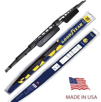 goodyear wiper blades made in usa, made in america wiper blades, american made wiper blades, american made auto parts, made in usa auto parts, made in america auto parts, where can I find american made wiper blades, who makes wiper blades,