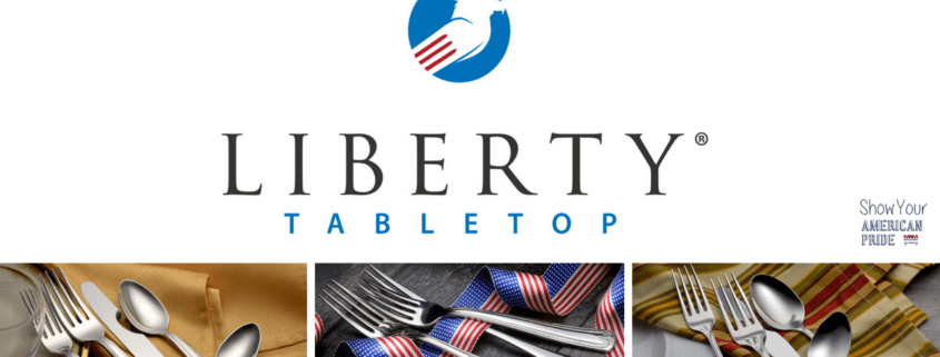 Liberty Tabletop, Made in USA flatware, american made flatware, buy american flatware, who makes made in usa flatware, who makes flatware in the USA, liberty tabletop sets an american made holiday table