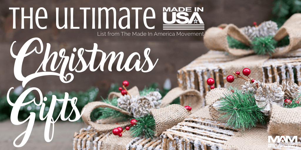 The Ultimate Made in USA Christmas Gift List | Ideas for the Entire Family... and Pets, Too, American List Christmas Gift Ideas, made in usa kids toys, made in usa pet food, made in usa jeans, made in usa shoes, made in usa bedsheets, made in usa towels, american made shoes, american made jeans, american made flatware, american made cookware, shop Made in USA