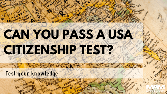 Can you pass the U.S. Citizenship Test? Most American Can't!