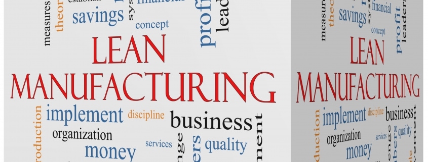 lean manufacturing word cloud cube reshoring